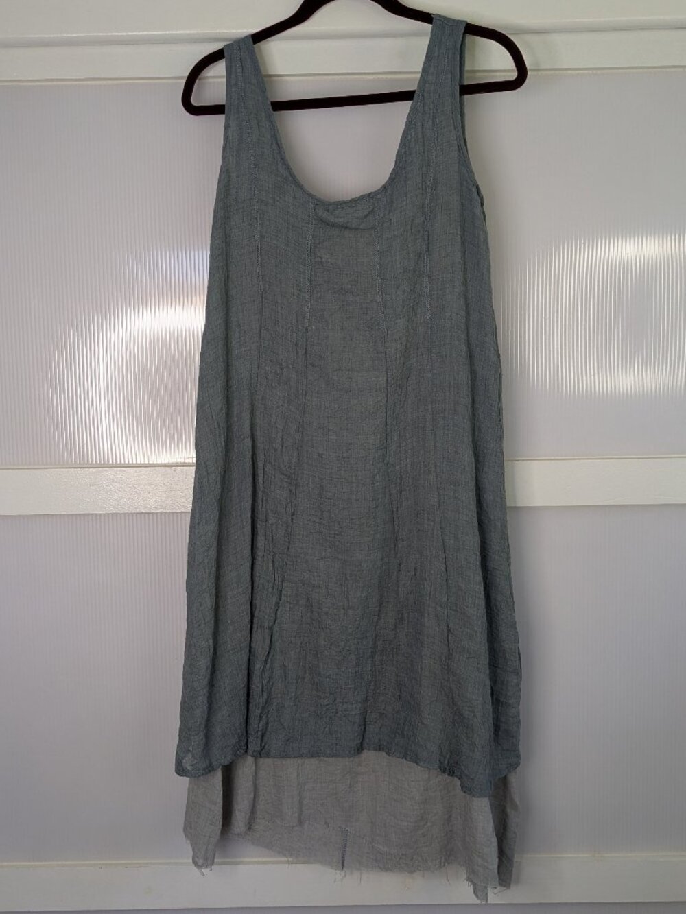 Misslook Lagenlook Layered Lightweight Sleeveless Dress Size Small Fairy Cottage